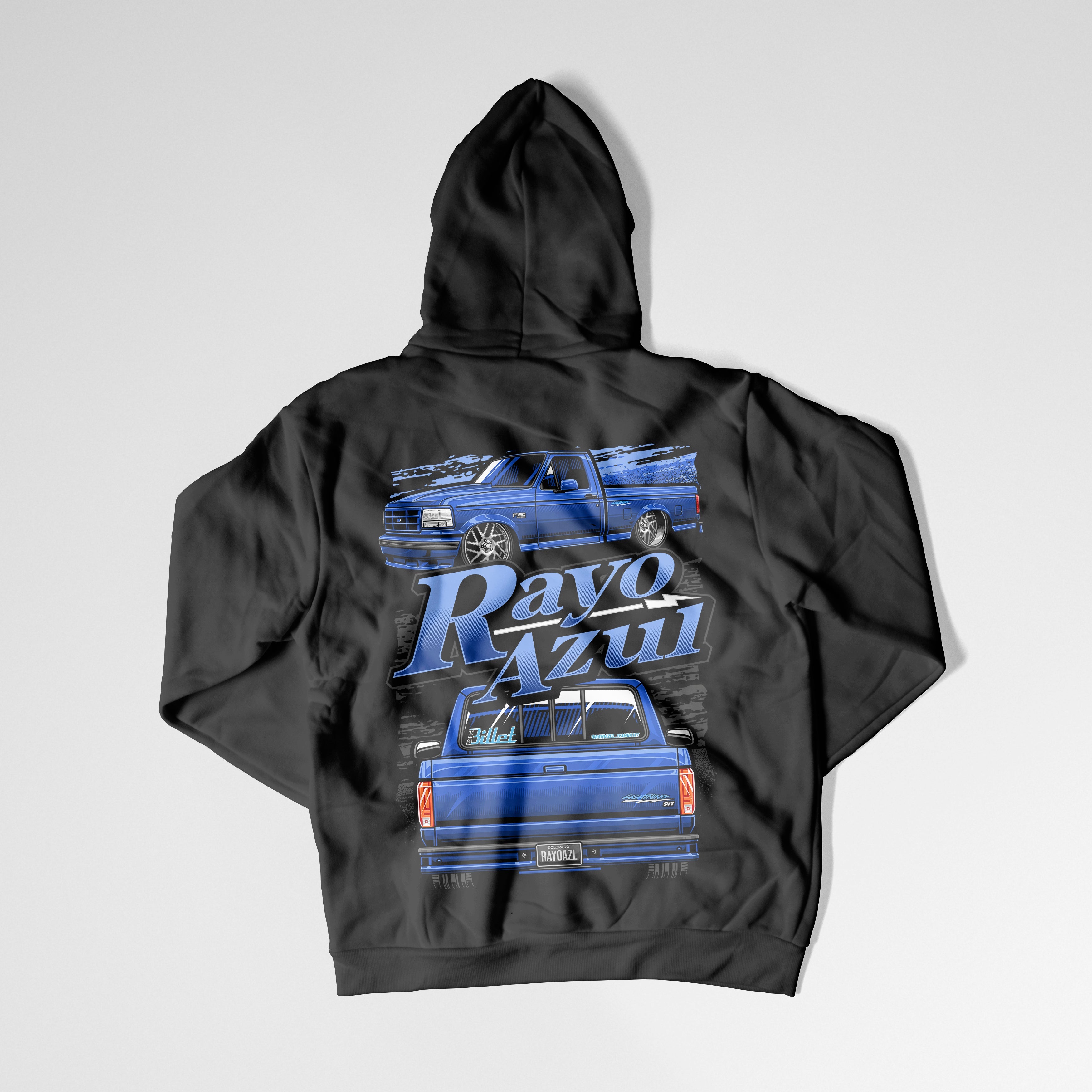 Rayo Azul Hoodie