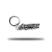 Durable acrylic Ford Lightning SVT keychain showcasing detailed emblem for automotive enthusiasts.