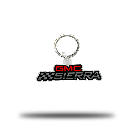 GMC Sierra keychain with logo – a stylish and durable accessory for enthusiasts.
