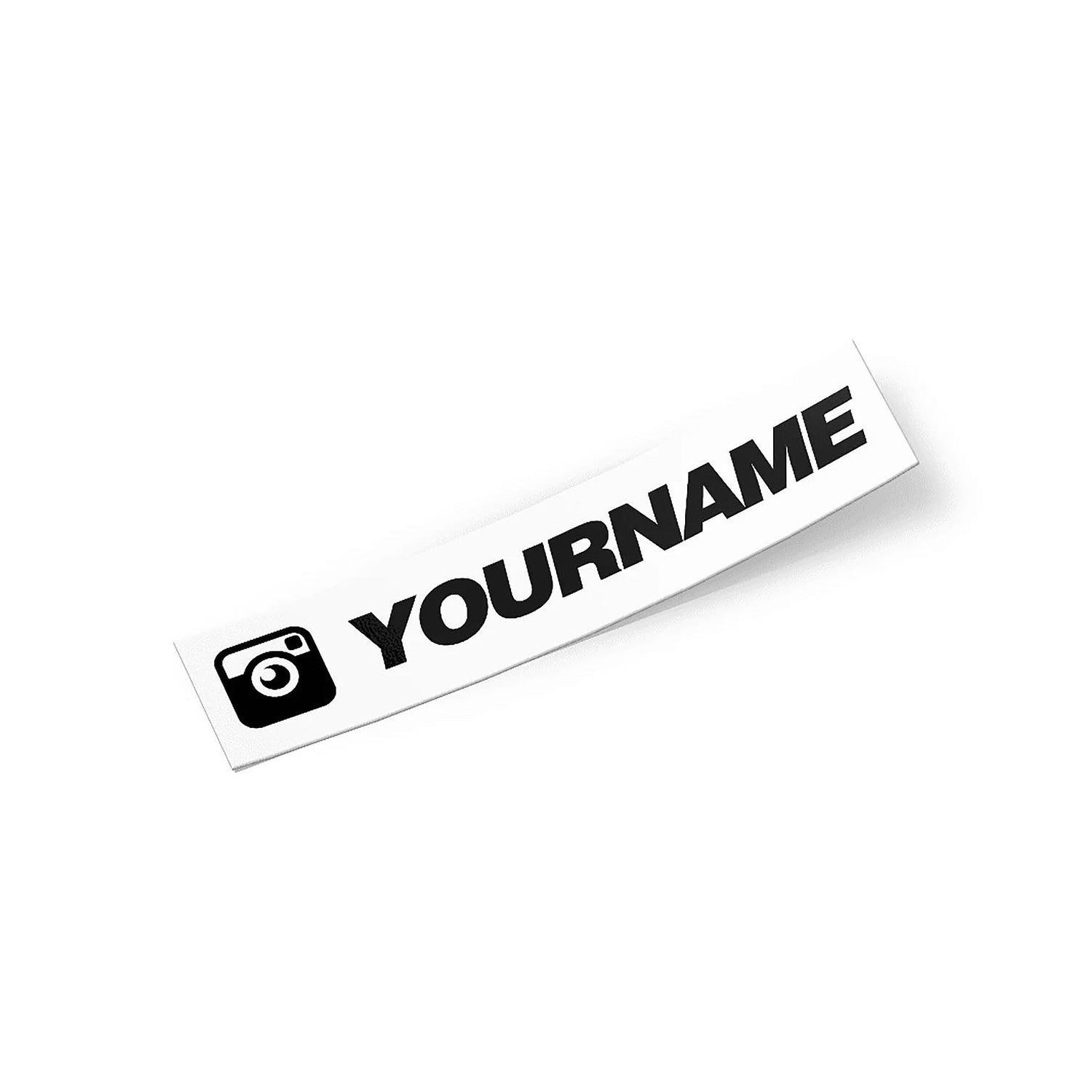 Custom Instagram Username Stickers / Decals