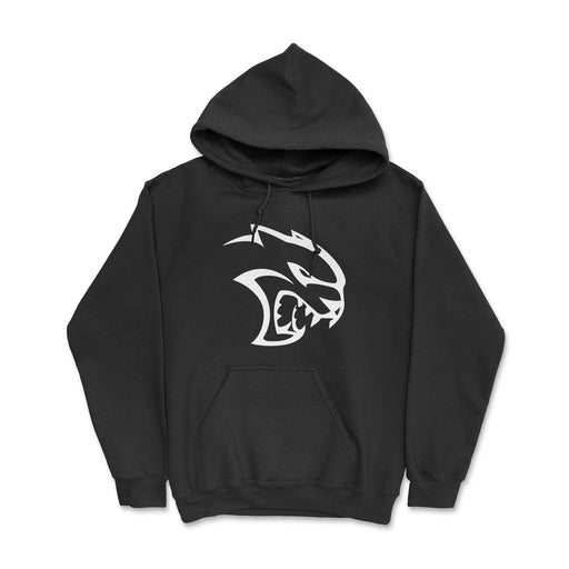 Dodge Hellcat SRT Hoodie: Unleash your passion for high-performance with this comfortable and stylish hoodie. Ideal for enthusiasts, the design proudly features the iconic Hellcat and SRT logos, merging high-performance with urban flair. Elevate your wardrobe with this tribute to the adrenaline-fueled legacy of the Dodge Hellcat SRT.
